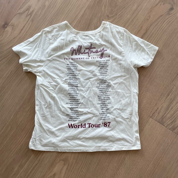 Whitney Houston concert tee- Target- size L - Picture 2 of 3